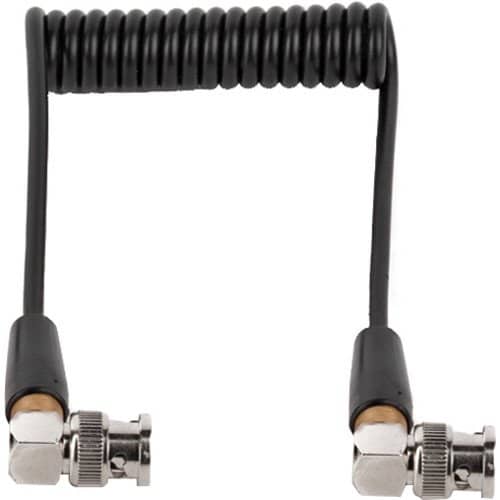 Wooden Camera WC Coiled BNC to BNC (10")