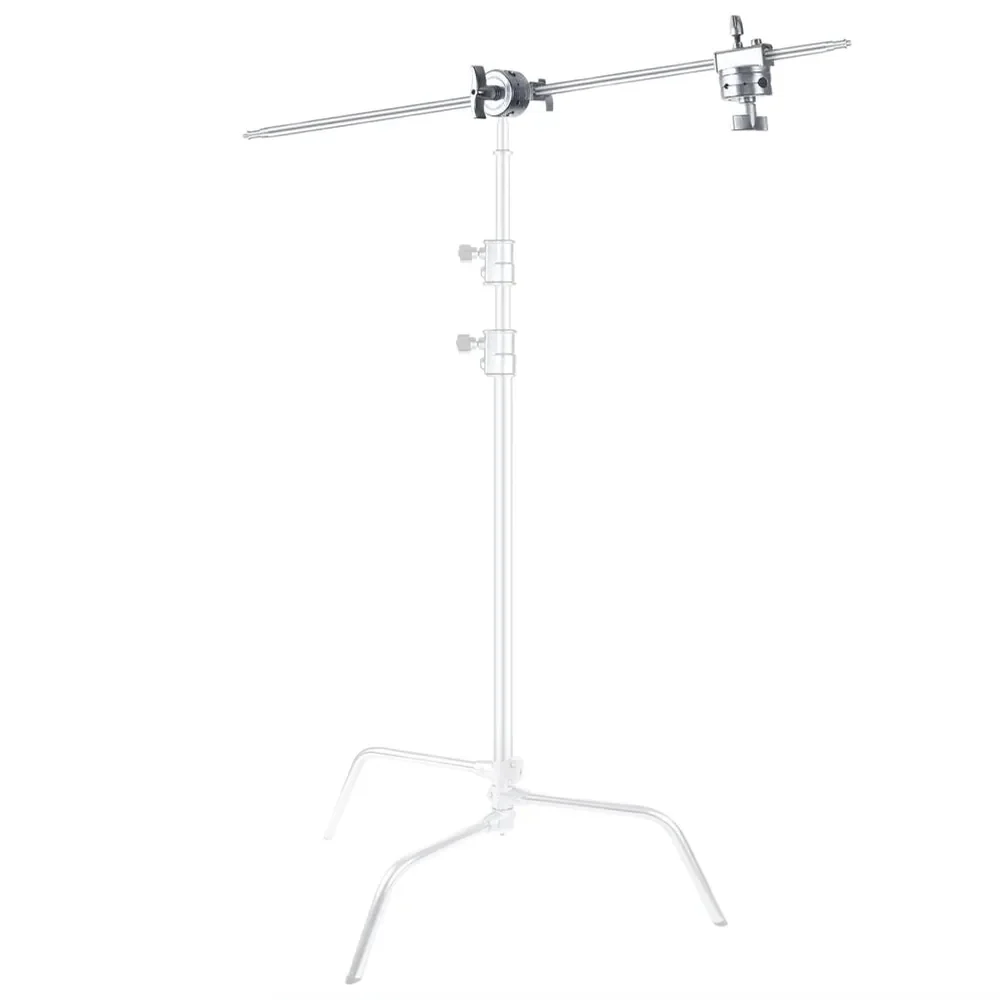 Xlite 127cm Arm with 2 Grip Heads In Silver - Image 2