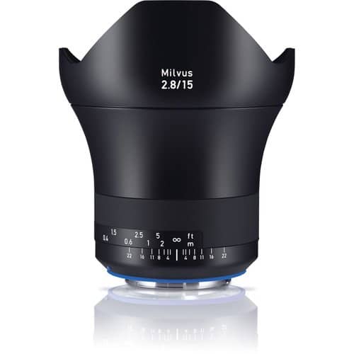 Zeiss 15mm f/2.8 Milvus ZE - Canon EF Mount