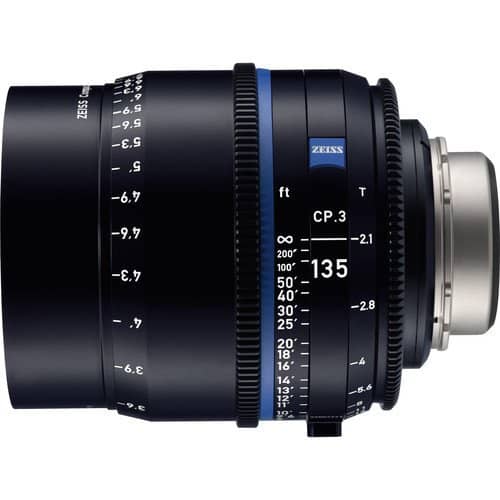 Zeiss CP.3 135mm T2.1 Feet Compact Prime Cine Lens - Canon EF Mount - Image 2