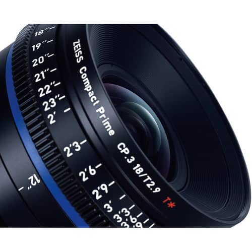 Zeiss CP.3 28mm T2.1 feet Compact Prime Cine Lens - Canon EF Mount - Image 7