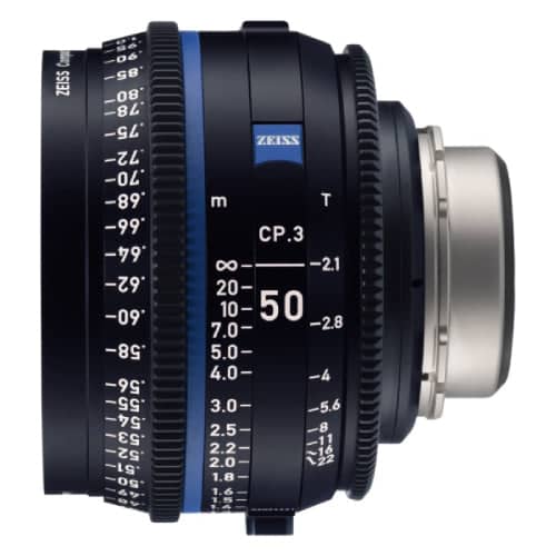 Zeiss CP.3 50mm T2.1 Feet Compact Prime Cine Lens - Canon EF Mount - Image 2