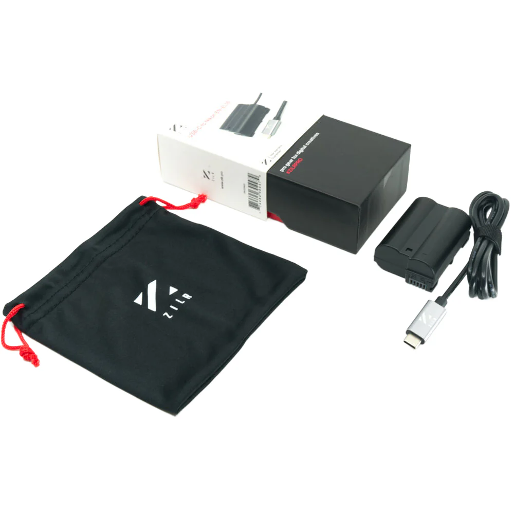 ZILR USB-C to Nikon EN-EL15 Dummy Battery Cable - Image 2