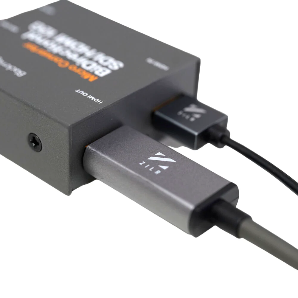 ZILR ZRHAA19 8K Armored Fiber Optic HDMI Cable with Ethernet (328') - Image 3