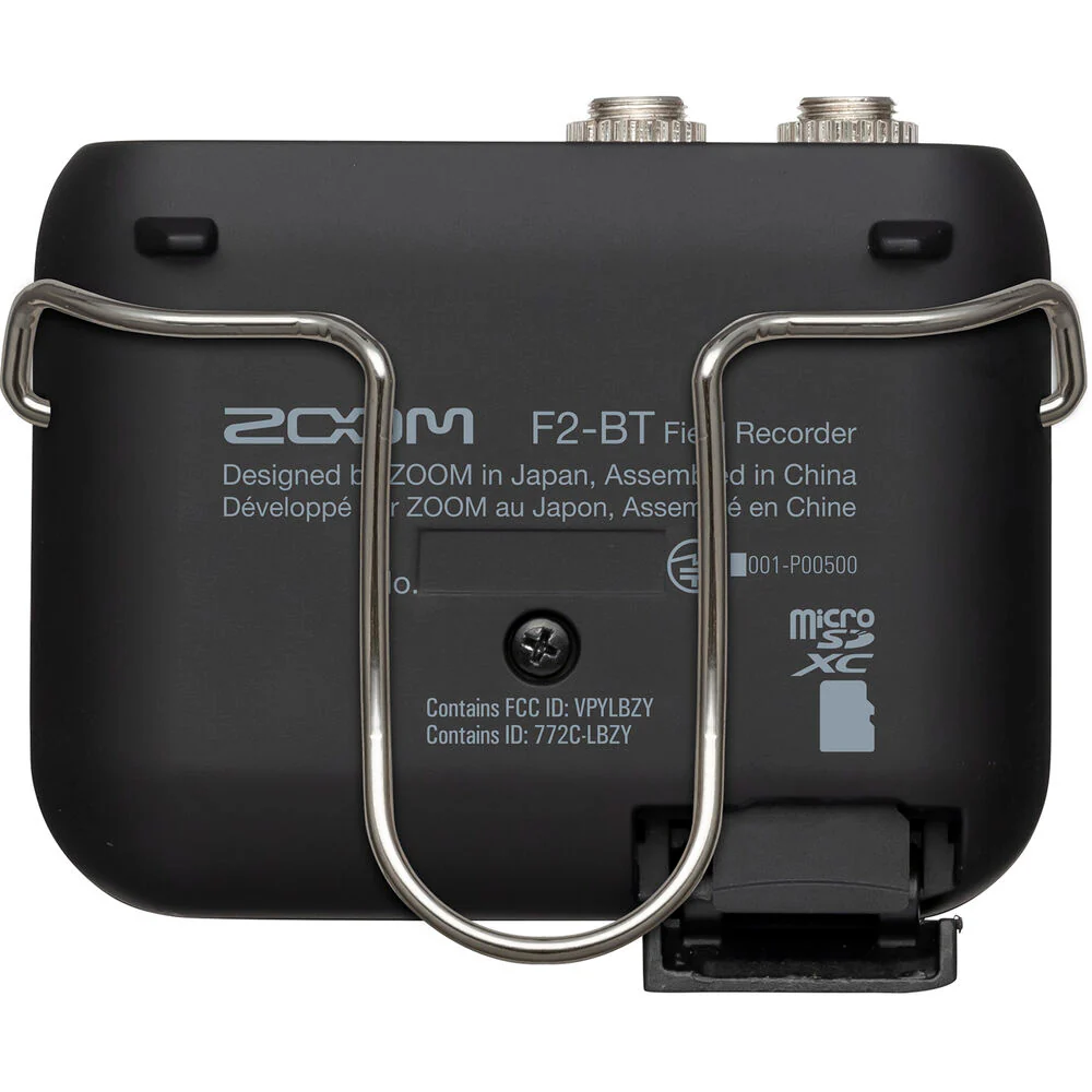 Zoom F2-BT Ultracompact Bluetooth-Enabled Portable Field Recorder with Lavalier Microphone - Image 4