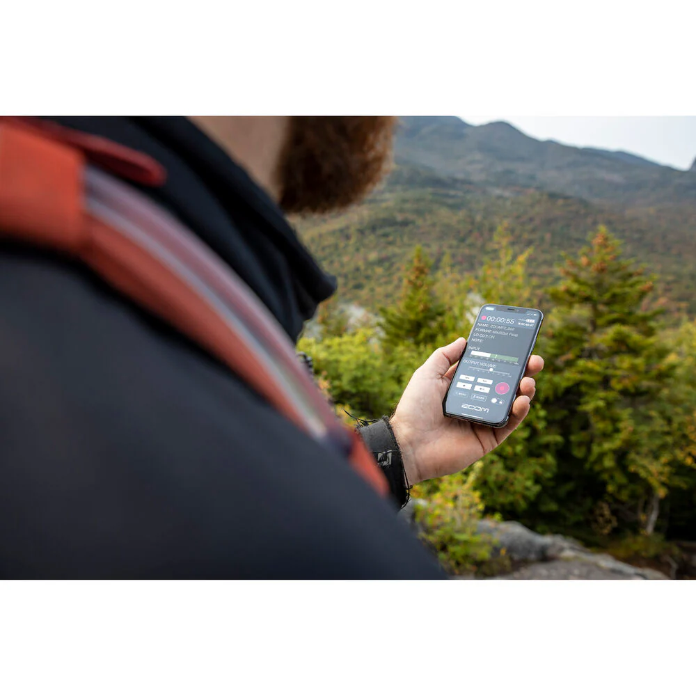 Zoom F2-BT Ultracompact Bluetooth-Enabled Portable Field Recorder with Lavalier Microphone - Image 8